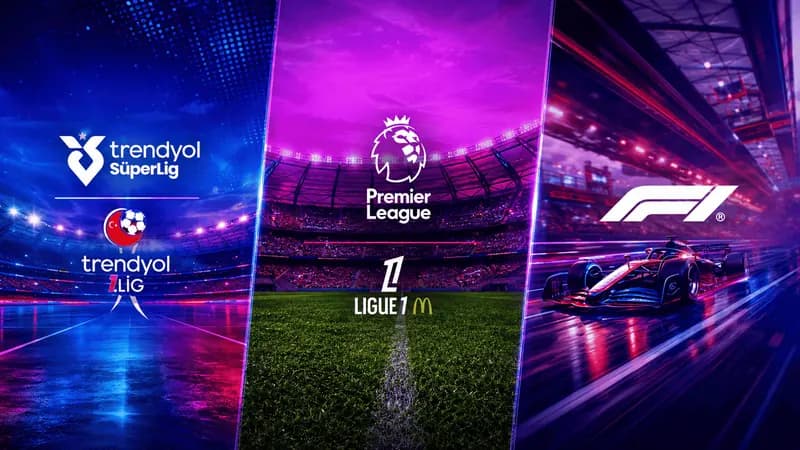 Trendyol Süper Lig, Avrupa ligleri ve Formula 1